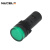 诺宜（NUOELE） LED信号灯AD16-16C 16MM 电源指示灯 绿色（5只装） DC24V