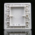 TJ天基开关插座面板 雅致系列 空白面板白板带荧光 K101-FL
