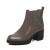 Teenmix/天美意冬专柜同款牛皮粗跟切尔西靴女短靴6D542DD6 灰色 37