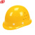 谋福 CNMF 8038-6 盔式透气安全帽定制收费  黄色整箱40个
