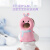 棒棒猪(BabyBBZ) 儿童防摔枕护头枕婴儿学步头部防撞垫 宝宝走路保护头帽 粉色吉吉兔