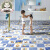 猫和老鼠幼儿园花砖卡通墙砖艺术瓷砖 儿童房间厨房卫生间浴室防滑地砖300 3429
