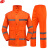 谋福 CNMF8029 安全反光分体执勤雨衣套装 成人分体骑行交通警示雨衣 YGJ01   XL-175可定制