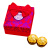 费列罗（Ferrero Rocher） 巧克力喜糖2粒 婚礼创意红色喜字小繁锦婚庆成品喜糖盒子含糖 我要自己包装 盒装 25g 繁锦蝴蝶结款