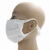 劳博士（LABORS）脱脂纱布口罩 脱脂棉纱 劳保 防护粉尘口罩 医用 雾霾PM2.5 白色 32支纱（16层,8只装）