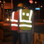 9F 反光背心马甲反光衣印字环卫施工作交通骑行安全警示衣 反光背心-荧光绿