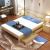 奥纳德 床 实木床 简易床单双人床 卧室组合床 松木床 现代家具1.5米1.2米1.8米 高40cm(升级加强型+双抽屉) 1200mm*2000mm