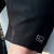 俞兆林（YUZHAOLIN）休闲短裤 男士时尚潮流简约纯色五分短裤525黑色M