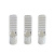 DBN片形裸端头系列 片形型 接线端子冷压端头插接头线耳铜线鼻子 1.25-10(1.5平方) 1000只/包