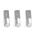 DBN片形裸端头系列 片形型 接线端子冷压端头插接头线耳铜线鼻子 1.25-18(1.5平方) 1000只/包