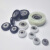 尼龙塑料包胶轴承滑轮3D打印机配件球面圆弧R型小滚轮子 R8*30*8.5