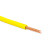 久永阻燃4平方铜芯电线ZR-BV4国标阻燃空调电源线100米 黄色 (硬线) 火线 100米