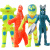咸蛋超人（ULTRAMAN）咸蛋超人奥特曼玩具咸蛋超人男孩儿童超人战士人偶玩偶对战怪兽集 超人艾斯+怪兽8304