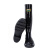 海洋鹿（HAI★YANG）雨鞋 男式黑色高筒雨靴 户外防水防滑水鞋胶鞋 43码