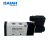 ISAIAH 4V 三位五通 双电控 电磁阀 多电压可选  4V230P-08(AC220V)