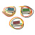 TaoTimeClub 两线/三线电压表 数字直流表头可变精度数显示元器件 2线红色（0.36寸）