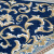 昕木源新中式客厅地毯中国风红木大面积家用复古布艺编织耐脏可机洗 中式 蓝色 160*230CM  色牢度高