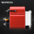 Nespresso奈斯派索 胶囊咖啡机套装 Inissia系列 全自动家用意式进口咖啡机 含50颗咖啡胶囊 C40 红色及温和淡雅5条装