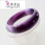 斯里兰卡紫罗兰猫眼石紫水晶半透明手镯 多切面大宽配玉镯子 刻1.5cm内径54至55mm