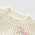 戴维贝拉（DAVE＆BELLA）女童秋冬季新款打底毛衣 女宝宝套头条纹针织衫 浅粉 73cm(18M)