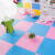 境珧直接放铺地上的小孩在地上玩的垫子儿童拼图拼接泡沫地垫60 6  p 红色 30x30X1.0cm十字纹(16片)