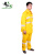 大杨023明黄色反光雨衣雨裤套装 XL码 防汛救援防护服防水防风透气安全警示服 定制