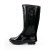 安全牌 耐酸碱胶靴ZH001 安全雨鞋劳保鞋 防滑雨靴半筒 43码