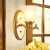 青铜时代 全铜欧式奢华装饰壁灯美式轻奢创意床头灯客厅壁灯背景墙灯过道壁灯 XBD9027-1W