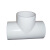 语塑 PVC给水管材管件 同径三通 GS0401  DN20  100只装  此单品不零售 企业定制
