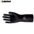 雷克兰（Lakeland）EC30F耐酸碱溶剂防化手套耐油工业劳保手套氯丁腈橡胶防护手套 EC30F(黑色) 9码