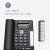 宝泰尔（BOTEL）T203黑色座机电话机 8组一键拨号/音量可调/免提通话/有绳家用办公固话