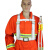 谋福 CNMF 8787-2 高空双背安全带 高空作业保险带安全绳 攀岩保险带（白色工程款）