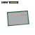 安赛瑞 加厚磁性A4文件保护套（10个装）绿色 机器设备操作流程卡套 透明PVC文件展示袋 12272