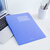 得力（deli） A4悬挂式文件夹板 金属单强力夹子资料夹吊挂夹勤签到日记录夹 文件收纳 办公用品 竖式蓝色5333-单只