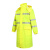 厚创 安全反光雨衣长款 交通雨衣透气男女式卫工作雨衣荧光色雨衣 XXXL号 175-185