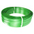 伏兴 PET塑钢打包带 手动打包带手工捆扎带 热熔机用打包带 1910型 带宽19mm厚1.0mm 重10kg 绿色