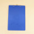 A4板夹板蓝色塑料创意横夹厚书写记事板夹 小文件夹办公用品写字板本夹合同夹 A4平头  蓝色塑料
