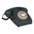 金顺迪1966 欧式仿古电话机家用办公固定电话旋转盘老式古董电话座机 铁灰色(插全网通手机卡)