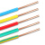 熊猫电线  BV4平方（1/2.25）单芯硬线 铜芯线  空调线 厨卫用线 红色 100米