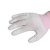 瑞珂韦尔PU涂指针织精细操作电子作业劳保手套透气工业手套PU2001 粉色 S码（1副装）