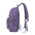 XINRAN’ZJ轻便尼龙防水多口袋隔层双肩背包带电脑插袋旅行女大包D9306 紫色