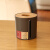 泰禾 创意多功能纸巾盒家用竹木纸盒遥控器储物盒桌面收纳纸巾盒 檀木棕 圆形卷纸盒