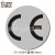 艾瑞达机械设备CE认证标签欧盟标准标识标志安全标示出口警示牌贴纸工业环保不干胶标贴国际标准CE/DZ CE-K004(20个装）直径15mm