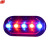 谋福（CNMF） 谋福 LED红蓝爆闪肩灯肩夹式防水闪光警示灯可充电肩灯户外骑行巡逻安保 五颗LED肩灯电池款