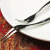 出口英国COSTA不锈钢西餐餐具套装 全套刀叉勺牛排刀叉 果叉单支14.6cm