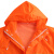 星华（CNSS）cnss反光雨衣园林绿化机场高速工作防水工作服路政施工雨衣带反光条防护服 荧光红 XL