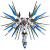万代BANDAI 高达模型 RG敢达拼装玩具 1/144 系列 男孩玩具礼物 RG 14 强袭自由 【送支架+光翼】
