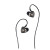 浦记（PLEXTONE）S50入耳式降噪运动带话筒挂耳跑步音乐手机耳机适用3.5mm通用 钨金黑