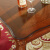 意伟旗林欧式实木餐桌椅组合1.3米酒店长方形饭桌吃饭桌子2.4米剧本杀桌子 1.4米餐桌+6把配套布椅