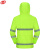 谋福 荧光绿安全反光条分体雨衣雨裤服装套装 男女分体骑行 YGL01 XL-175